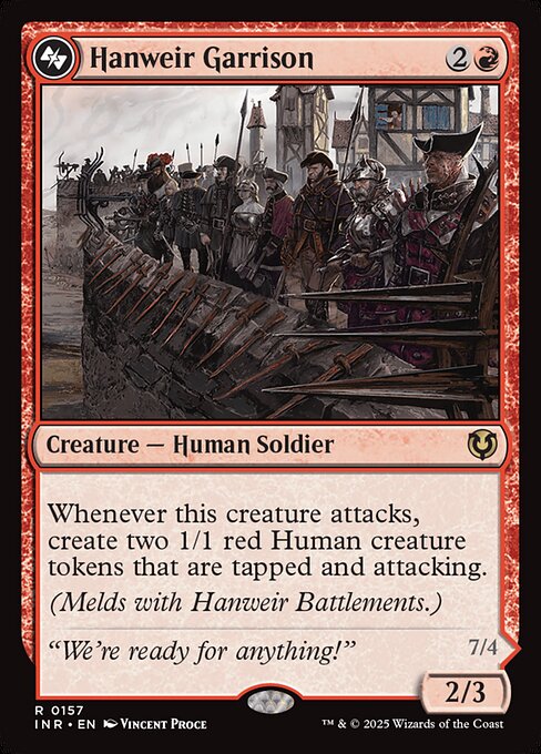 [Foil] INR 157 Hanweir Garrison R