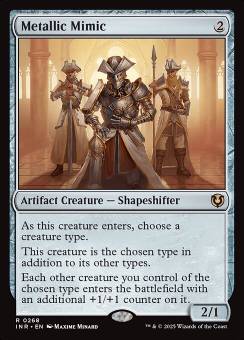 [Foil] INR 268 Metallic Mimic R
