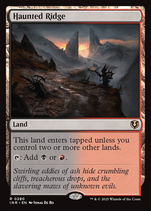 [Foil] INR 280 Haunted Ridge R