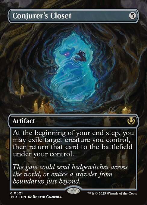 [Foil] INR 321 Conjurer's Closet (0321 - Borderless) R
