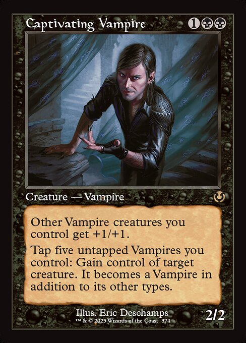 [Foil] INR 374 Captivating Vampire (0374 - Retro Frame) R