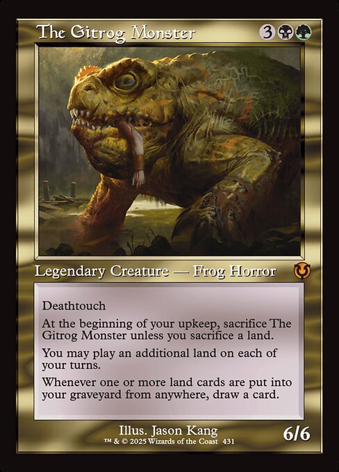 INR 431 The Gitrog Monster (0431 - Retro Frame) M