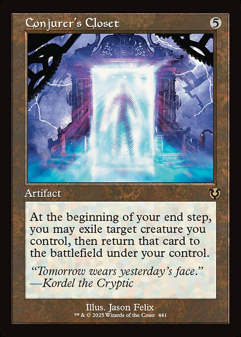 [Foil] INR 441 Conjurer's Closet (0441 - Retro Frame) R