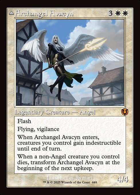 [Foil] INR 449 Archangel Avacyn (0449 - Retro Frame) M