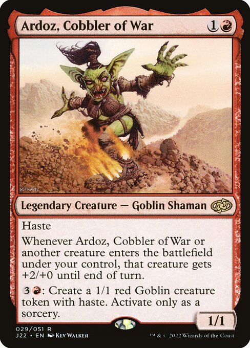 J22 029 Ardoz, Cobbler of War R
