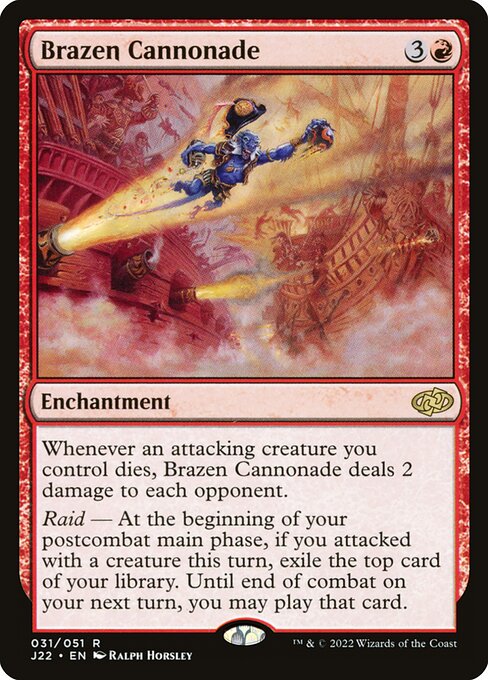 J22 031 Brazen Cannonade R