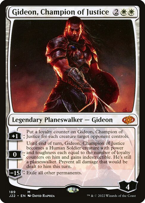 J22 189 Gideon, Champion of Justice M