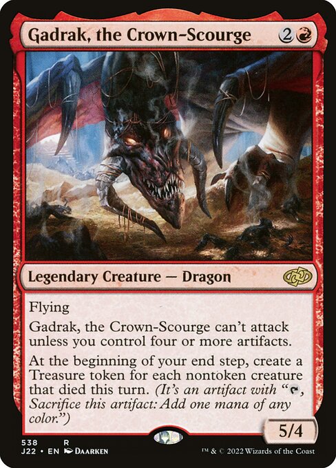 J22 538 Gadrak, the Crown-Scourge R