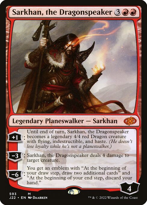 J22 593 Sarkhan, the Dragonspeaker M