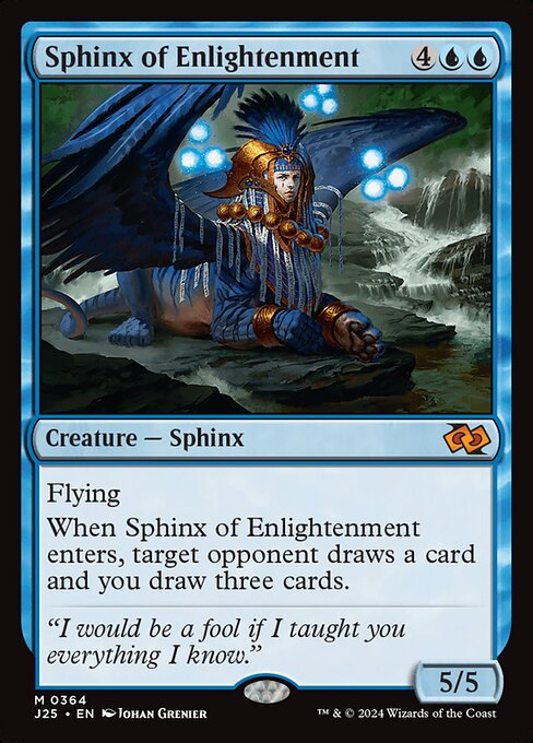 J25 364 Sphinx of Enlightenment M