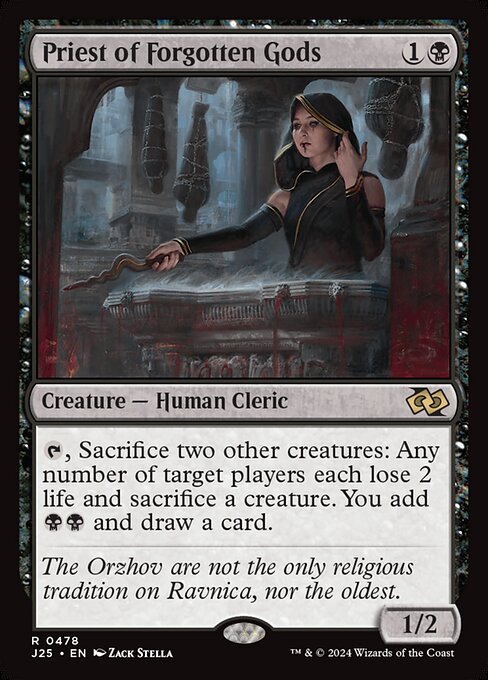 J25 478 Priest of Forgotten Gods R