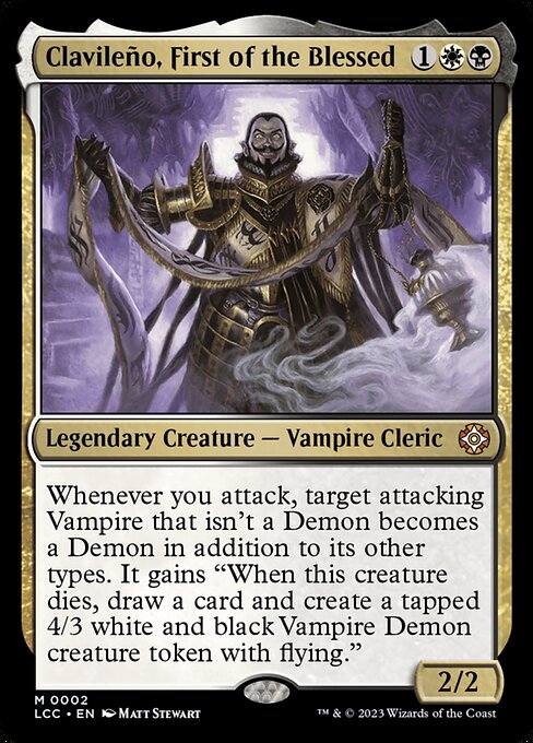 [Foil] LCC 002 Clavileno, First of the Blessed M