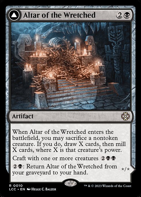 [Foil] LCC 010 Altar of the Wretched R