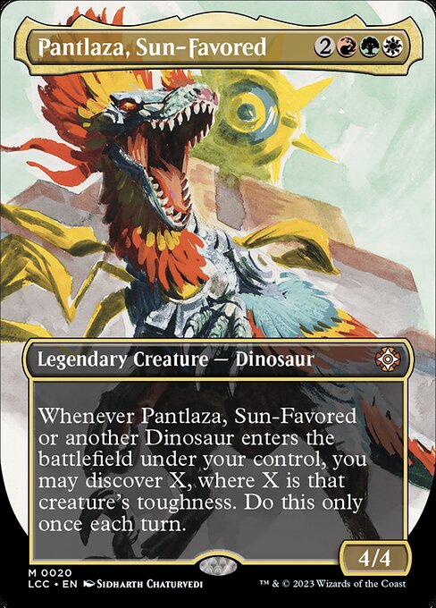 [Foil] LCC 020 Pantlaza, Sun-Favored (0020 - Borderless) M