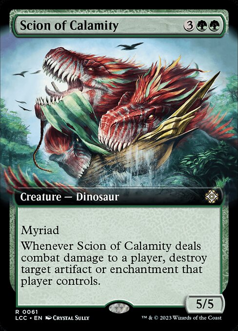 LCC 061 Scion of Calamity (0061 - Extended Art) R