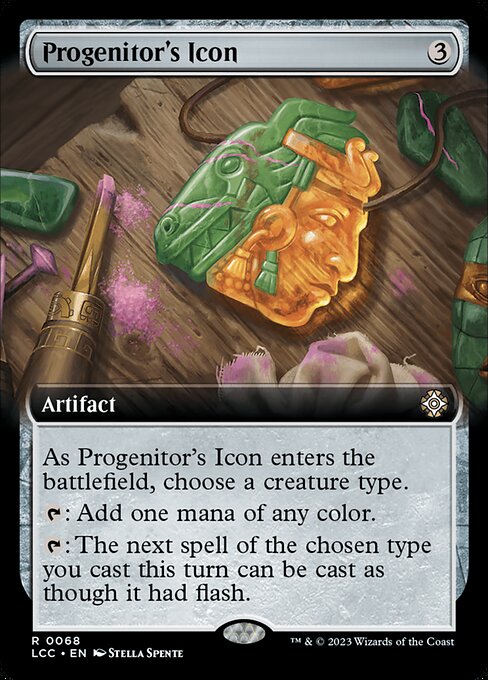 LCC 068 Progenitor's Icon (0068 - Extended Art) R