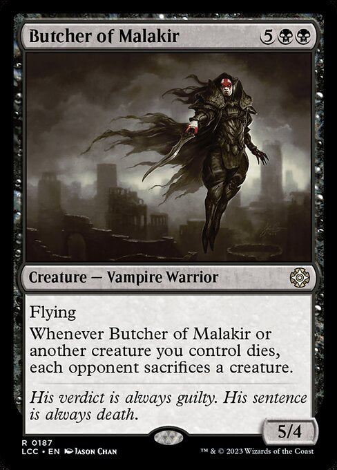 LCC 187 Butcher of Malakir R