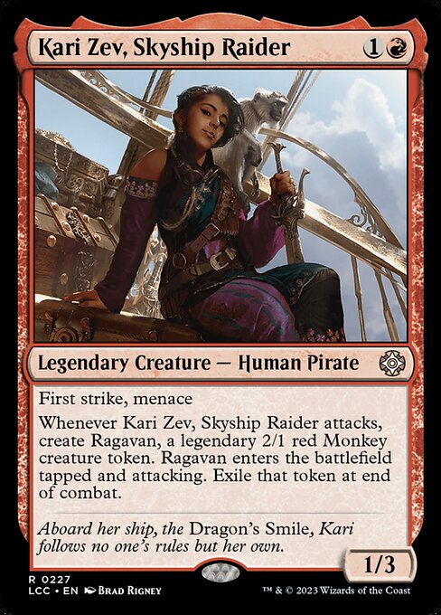 LCC 227 Kari Zev, Skyship Raider R