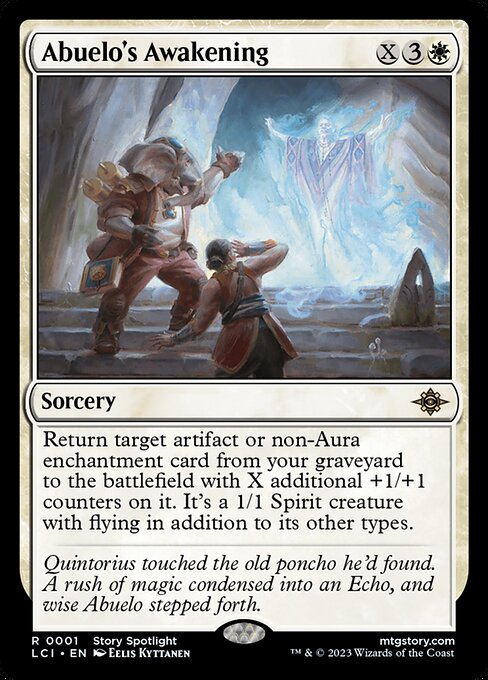 [Foil] LCI 001 Abuelo's Awakening R