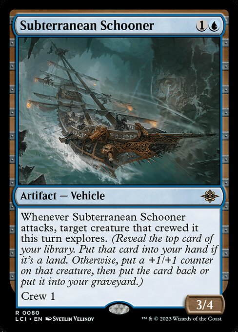 [Foil] LCI 080 Subterranean Schooner R