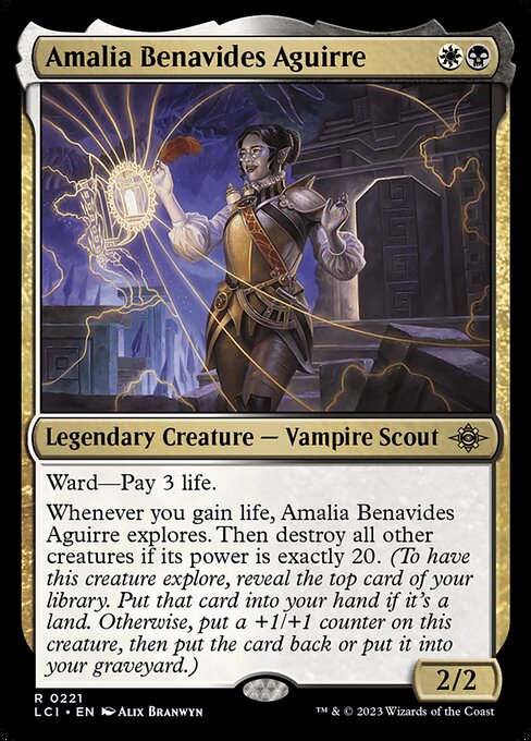 [Foil] LCI 221 Amalia Benavides Aguirre R