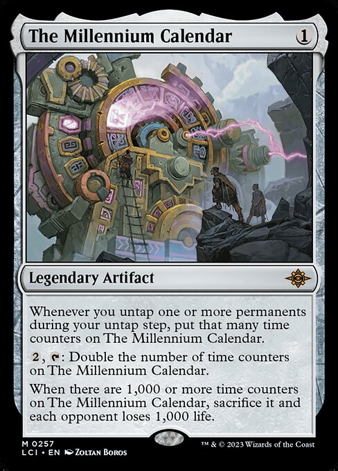 [Foil] LCI 257 The Millennium Calendar M