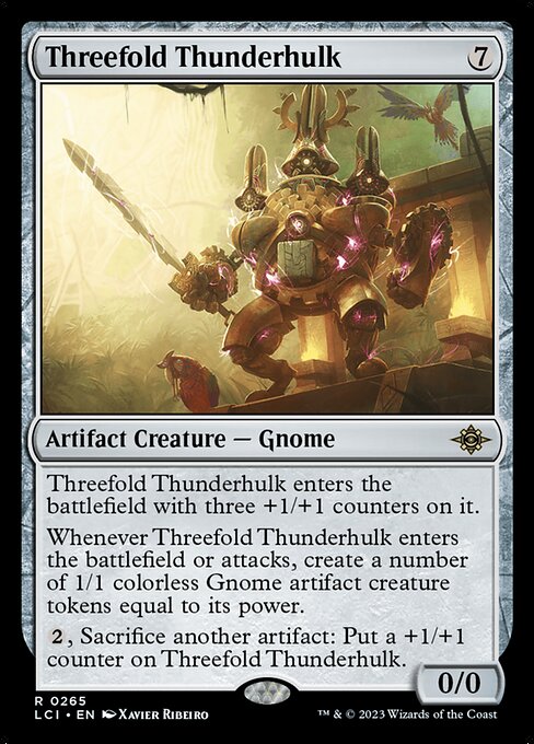 [Foil] LCI 265 Threefold Thunderhulk R