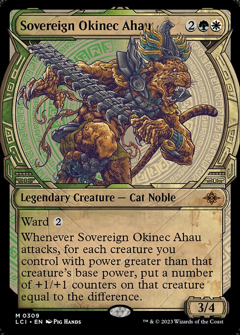 [Foil] LCI 309 Sovereign Okinec Ahau (0309 - Showcase) M