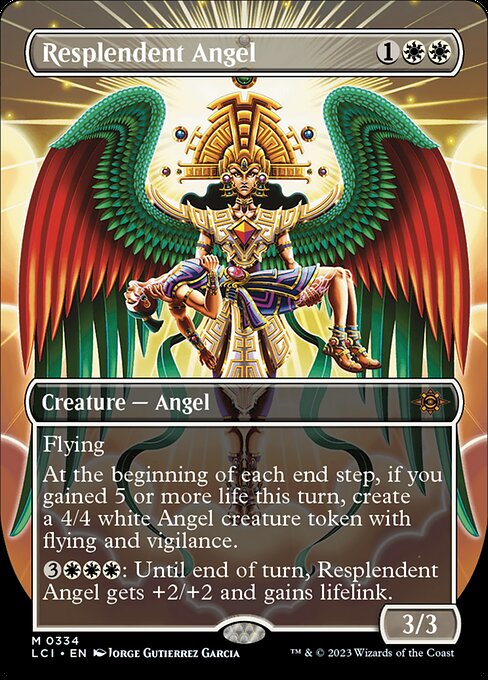 [Foil] LCI 334 Resplendent Angel (0334 - Borderless) M