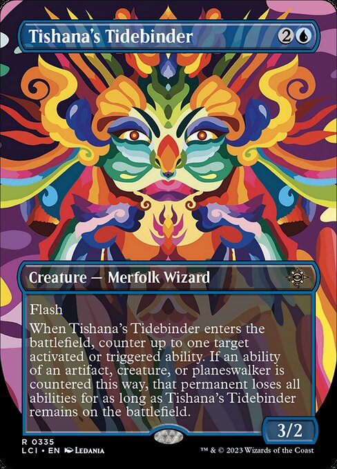 [Foil] LCI 335 Tishana's Tidebinder (0335 - Borderless) R