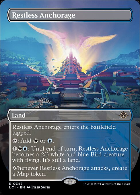 [Foil] LCI 347 Restless Anchorage (0347 - Borderless) R