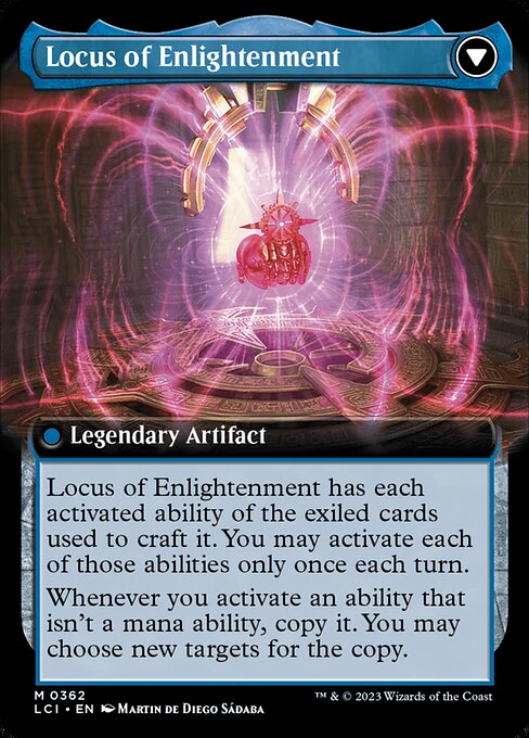 [Foil] LCI 362 The Enigma Jewel (0362 - Extended Art) M