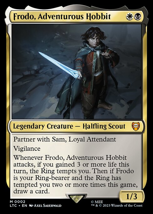 LTC 002 Frodo, Adventurous Hobbit M