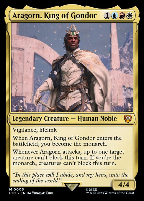 LTC 005 Aragorn, King of Gondor M