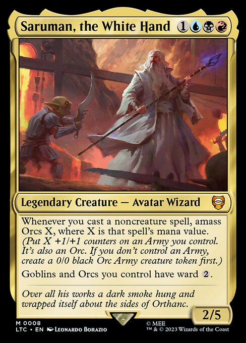 LTC 008 Saruman, the White Hand M
