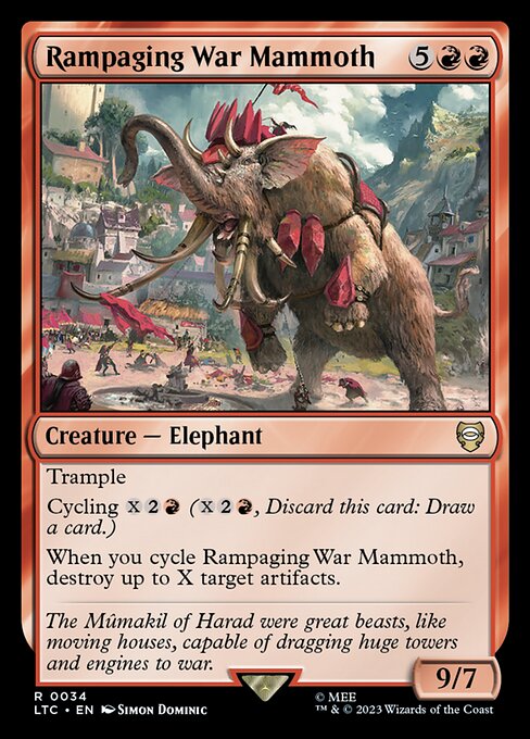 LTC 034 Rampaging War Mammoth R