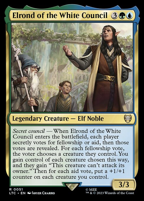 LTC 051 Elrond of the White Council R