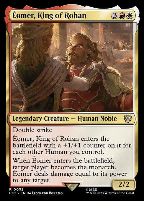 LTC 052 Eomer, King of Rohan R