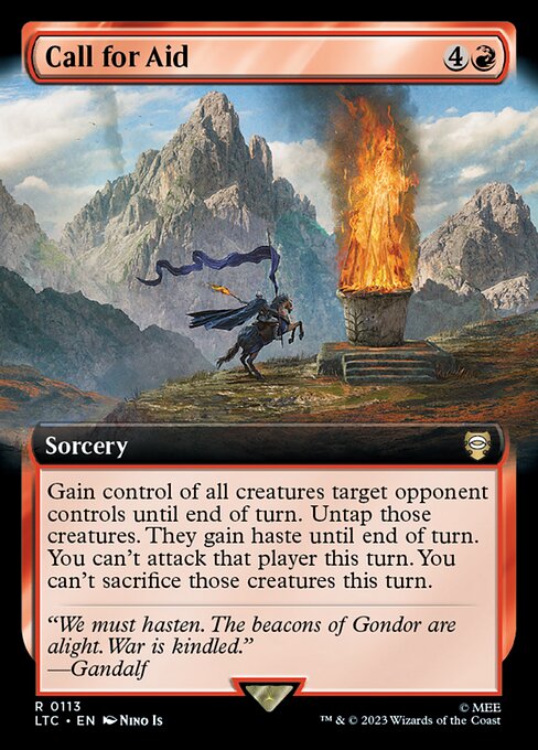LTC 113 Call for Aid (Extended Art) R