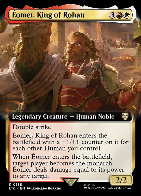 LTC 135 Eomer, King of Rohan (Extended Art) R