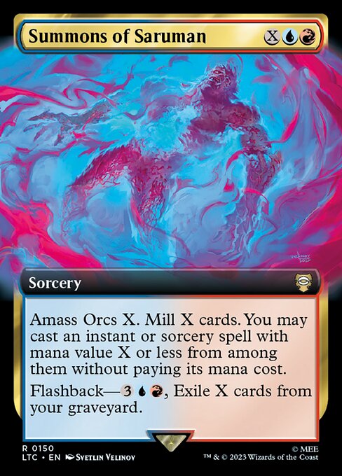 LTC 150 Summons of Saruman (Extended Art) R