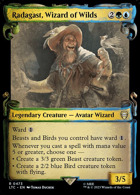 LTC 473 Radagast, Wizard of Wilds (0473 - Scroll Showcase) R