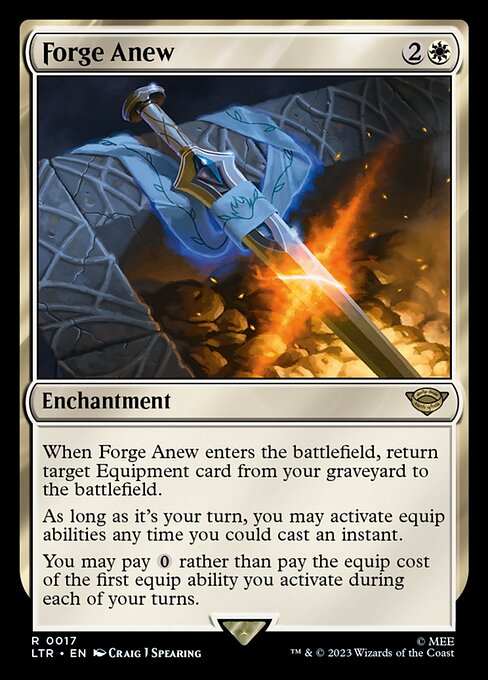 [Foil] LTR 017 Forge Anew R