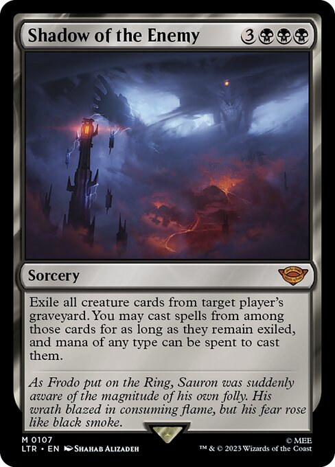 [Foil] LTR 107 Shadow of the Enemy M