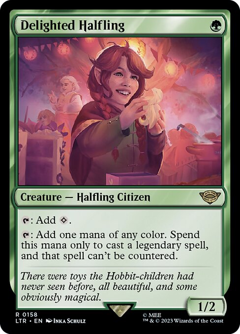 LTR 158 Delighted Halfling R