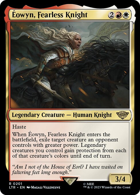 LTR 201 Eowyn, Fearless Knight R
