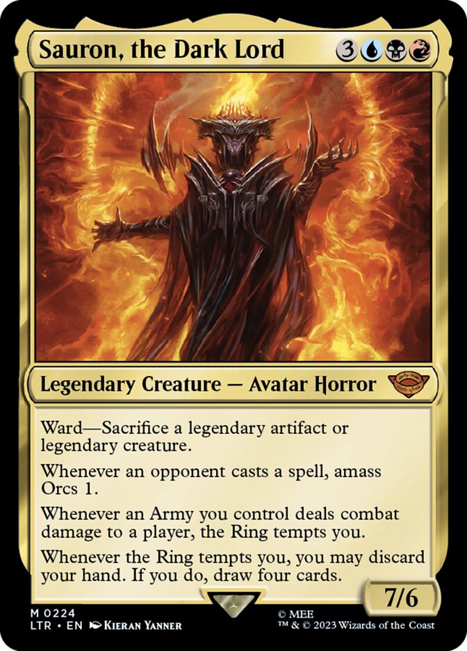 LTR 224 Sauron, the Dark Lord M