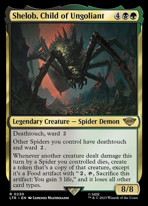 [Foil] LTR 230 Shelob, Child of Ungoliant R