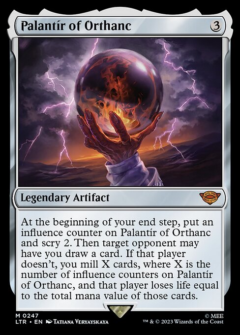 [Foil] LTR 247 Palantir of Orthanc M