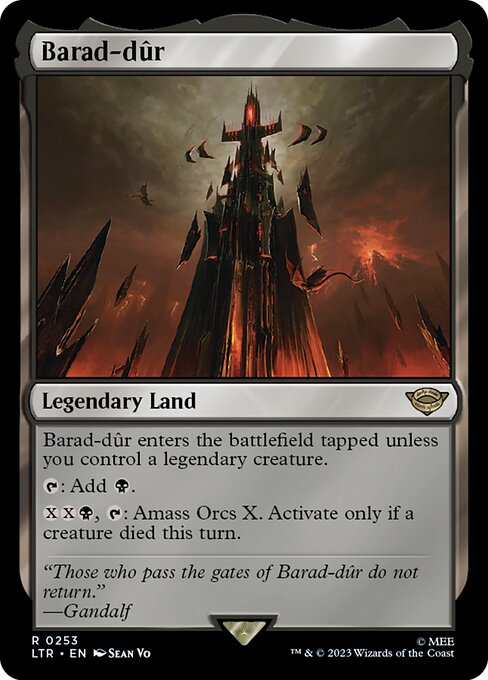 [Foil] LTR 253 Barad-dur R